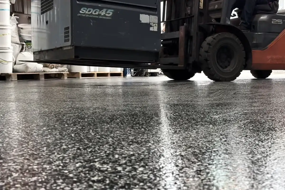 綠映坊無接縫工業地坪完工實景